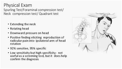 jackson compression test procedure|positive spurling's test.